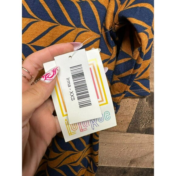 NWT Lula Roe Women's Irma T-Shirt Size XXS - Picture 2 of 6